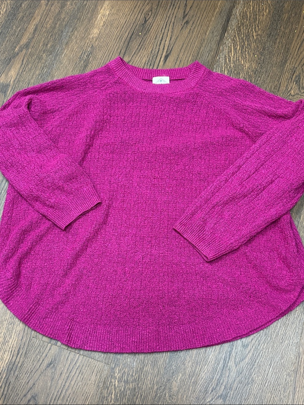 St. John's Bay Fuchsia Crewneck Sweater
